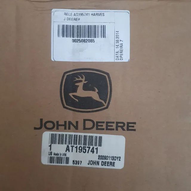 Escavadeira John deere rele vf4 55f11 s01 novo original at195741 - Foto 2