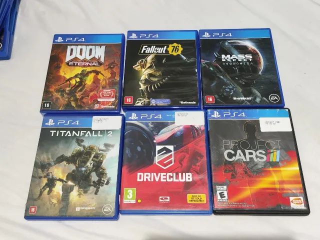 Jogos de corrida ps4 - Lacrados. - CDs, DVDs etc - Antônio Bezerra,  Fortaleza 1204535023