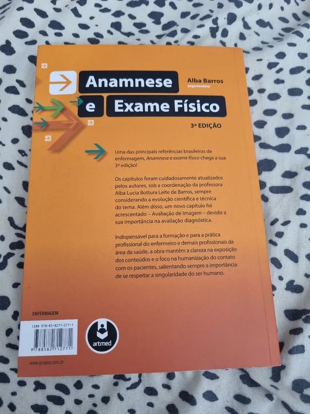 Livro Enfermagem Anamnese e Exame físico - Livros e revistas