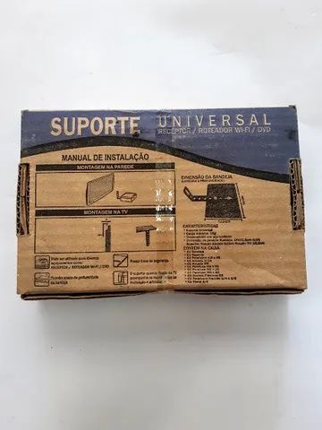Suporte Tv Box Receptor Antena NET - NOVO - Foto 3