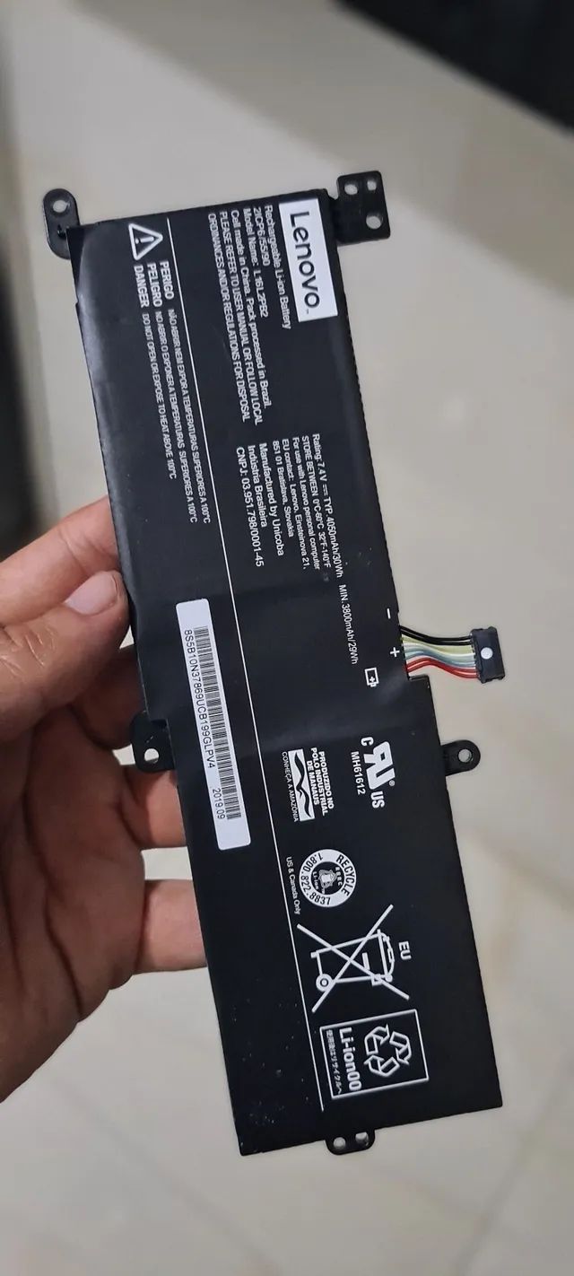 Bateria L16m2pb1 - Compatível com Lenovo ideapad 330 81fe000qbr
