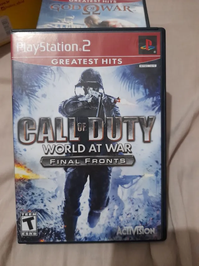 Jogo Novo Mídia Física Call Of Duty Finest Hour Original Ps2 em