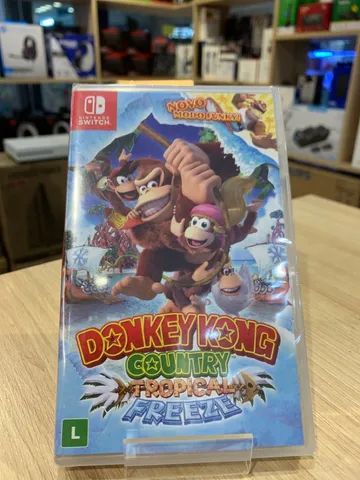 Jogo Donkey Kong Country Tropical Freeze para Nintendo Switch