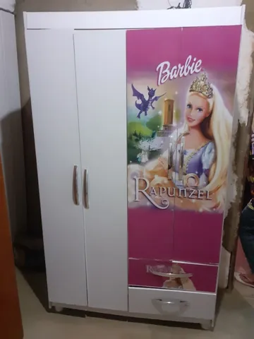Guarda Roupa da Barbie Original, Completo, com Muitos Itens Extra, Ótimo  Estado!!!!!!!, Brinquedo Barbie Usado 91267545