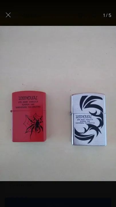 Isqueiros antigos Universal