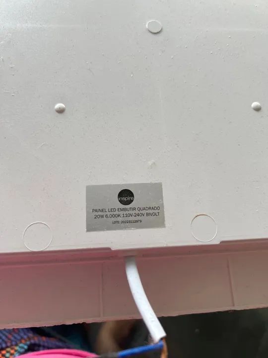 Luminária Plafon 30x30 - Foto 4