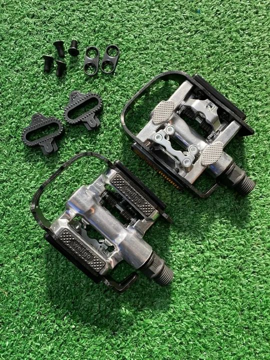 Pedal clip misto alumínio Wellgo novo - Foto 5