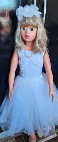 Vestido branco batizado  - Foto 4