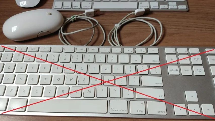  Apple Mouse com fio e Teclado Sem Fio    - Foto 3
