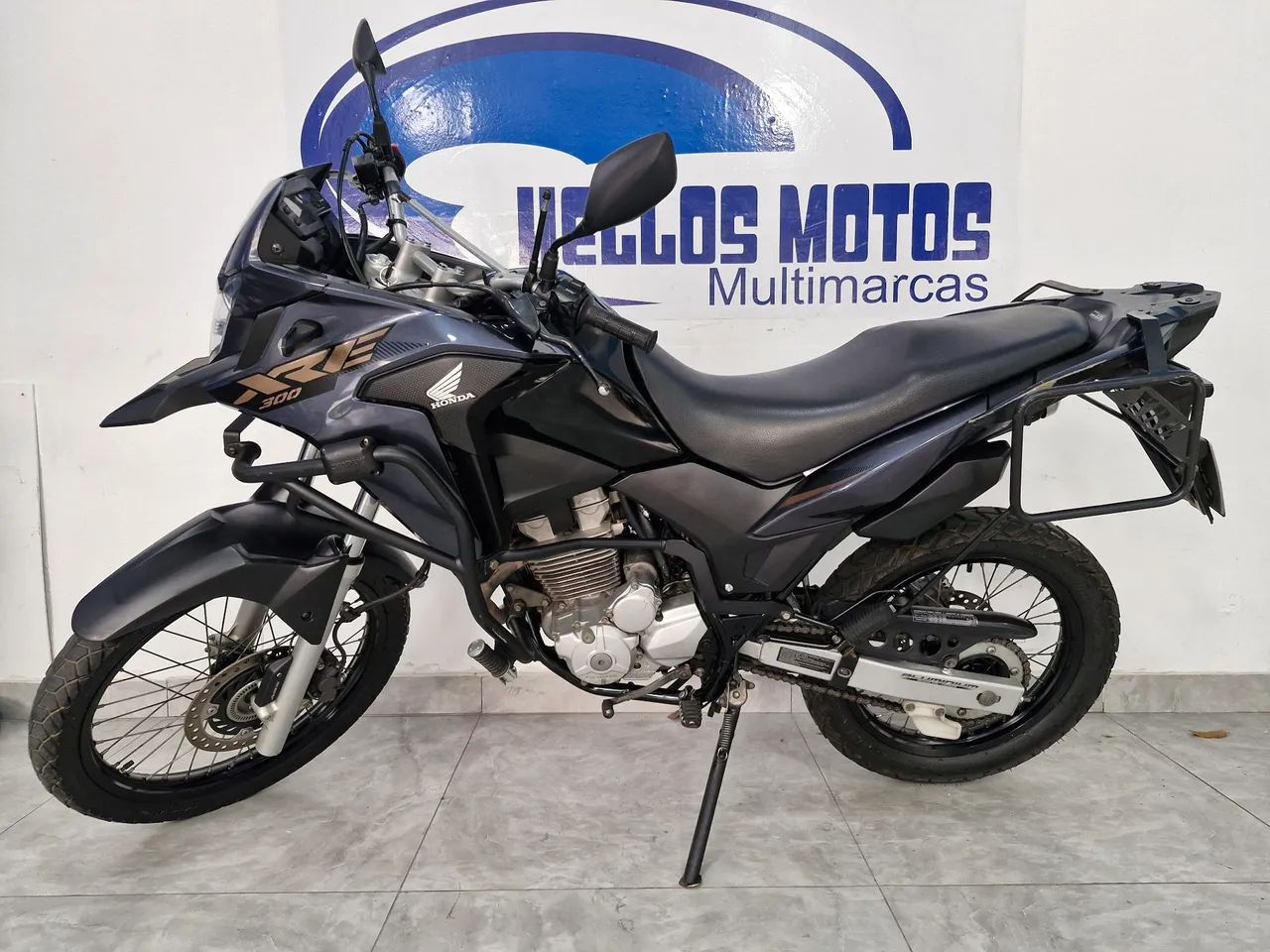 Honda xre 300 2022 aceito cartão  12 x 18x 21x am aceito moto na troca fin 48x  - Foto 3