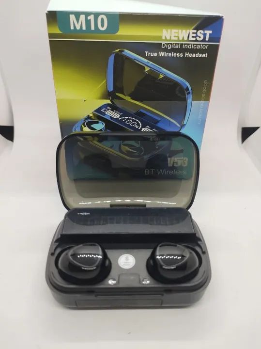  Fone De Ouvido Sem Fio M10 Tws Bluetooth 5.1 - Foto 3