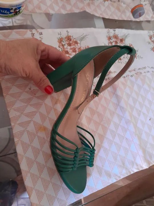 Sandalia via marte verde - Foto 2