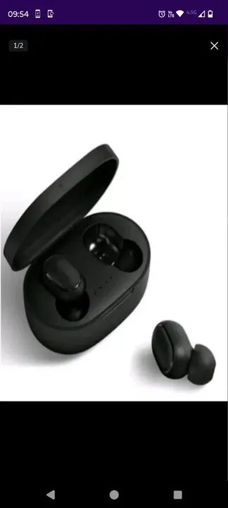 Fone de Ouvido Bluetooth 