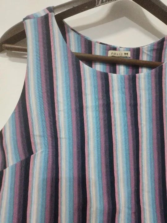 Blusa listrada Folic. Nova. - Foto 2