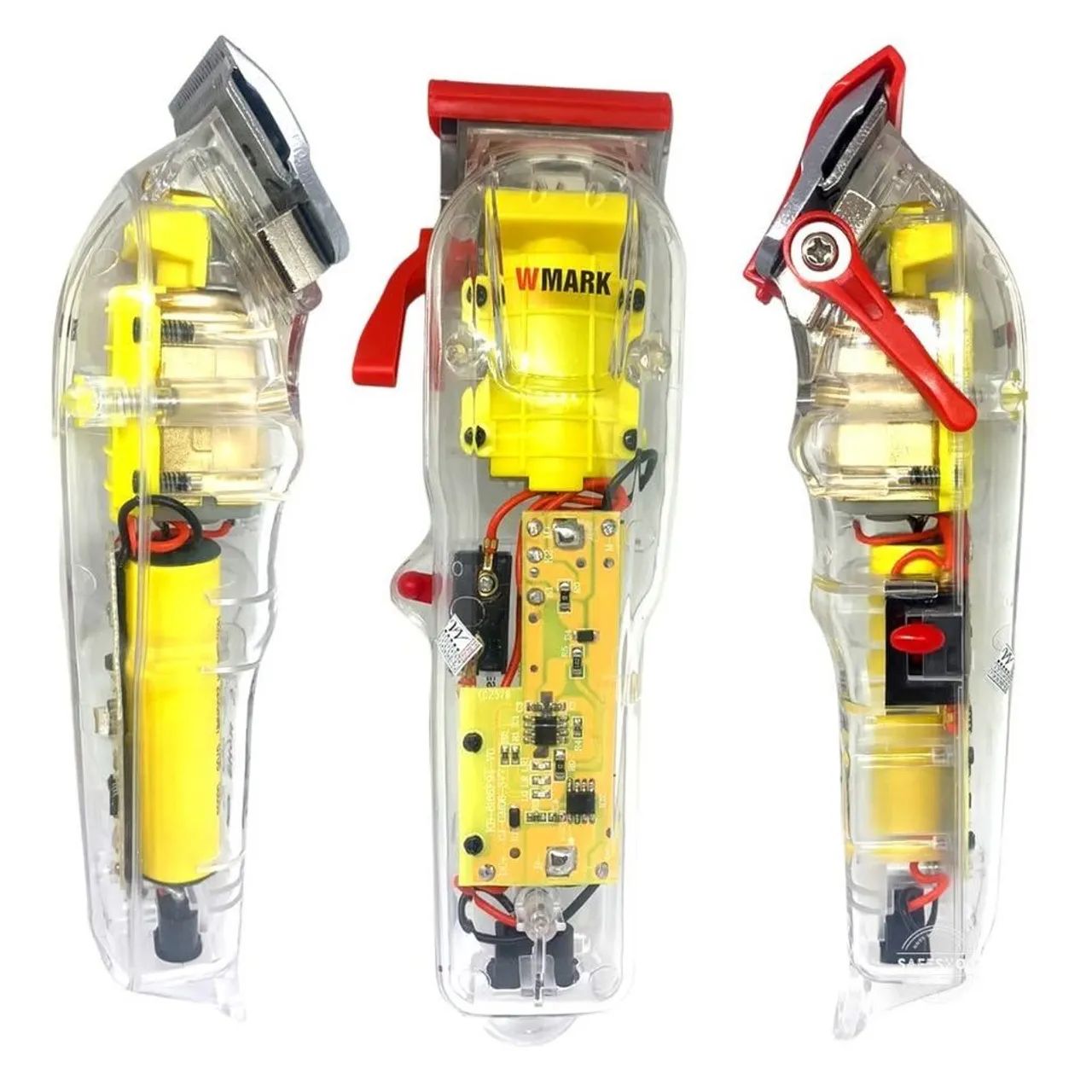 Kit 3 Maquinas Profissionais Wmark/Corte-Acabamento-finalização/cabelo e barba - Foto 2