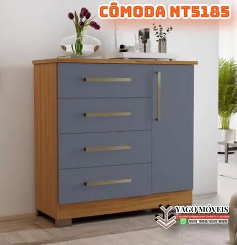 Cômoda 5185 com sapateira em Mega Promoção entrega Grátis  - Foto 2
