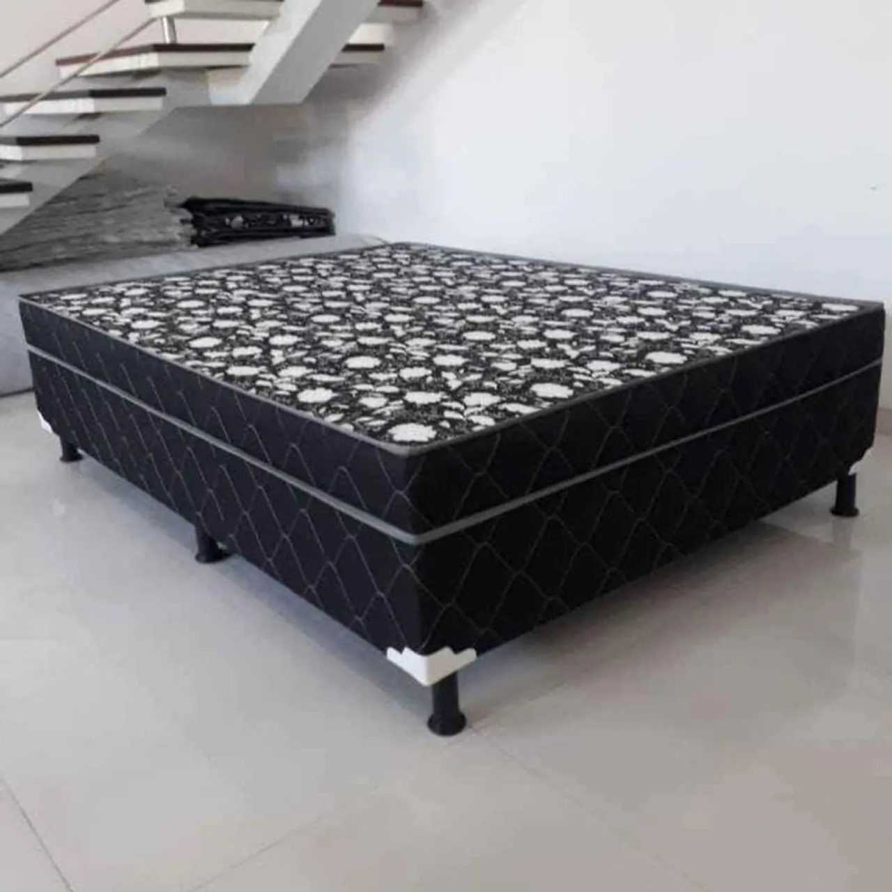 CAMA CASAL DE FABRICA COM MOLAS ENSACADAS PAGUE SOMENTE NA ENTREGA