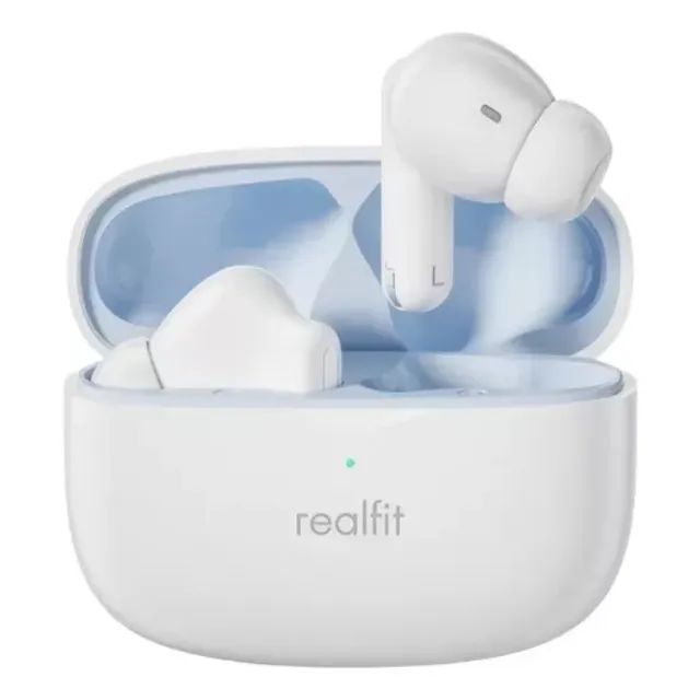 Fone de Ouvido Realfit F3 Sem Fio Bluetooth 5.4 Cancelamento de Ruído Gamer