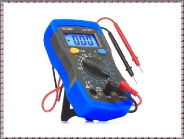 Multímetro Exbom Md-180L - Portátil com display 3.5 Iluminado com Beep