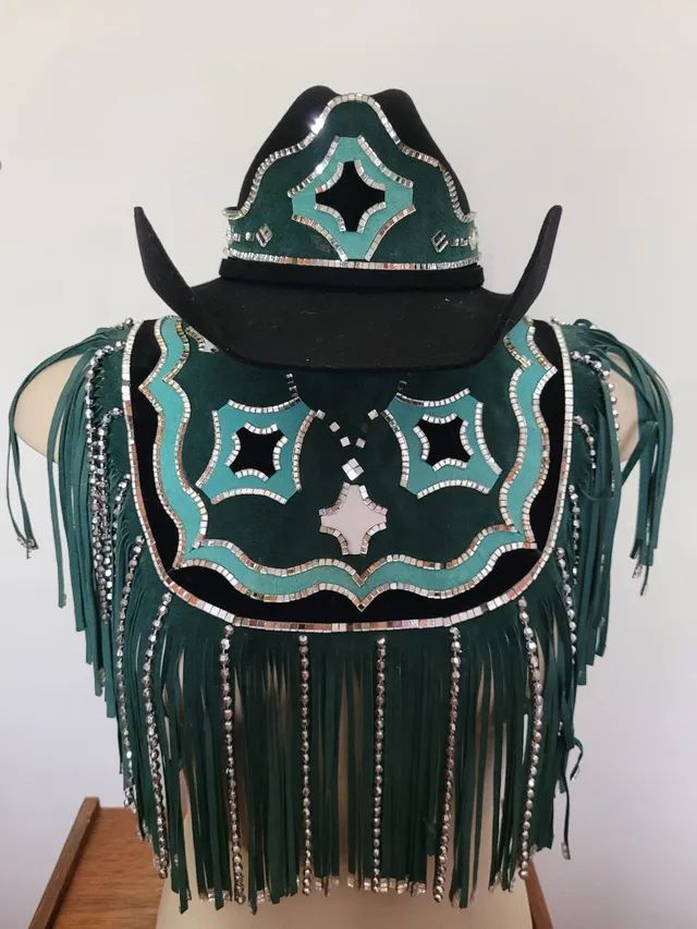 Traje luxo rainha rodeio Mirim  - Foto 3