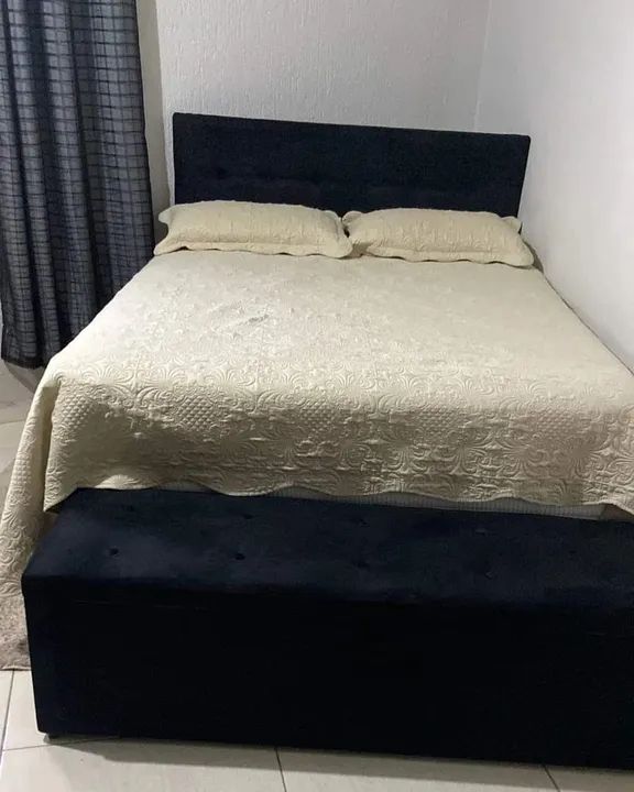 Cabeceira casal+ Baú - Promoção