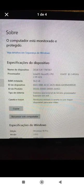 Placa mãe , Processador, e Memória RAM  - Foto 4