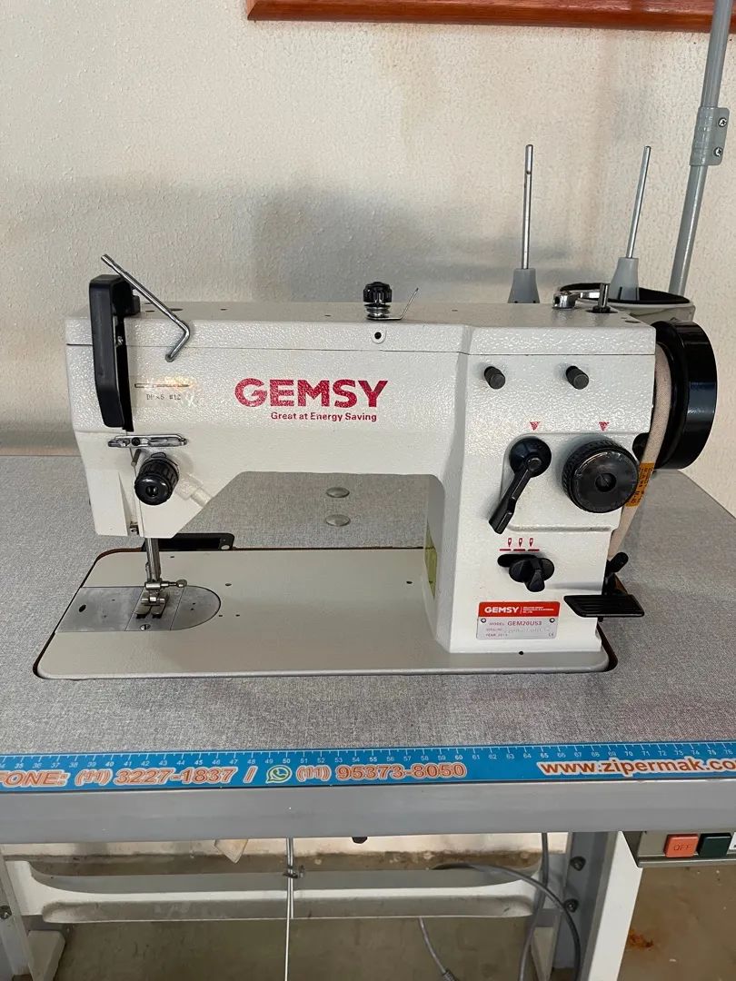 Máquina de costura zig zag gensy  - Foto 6