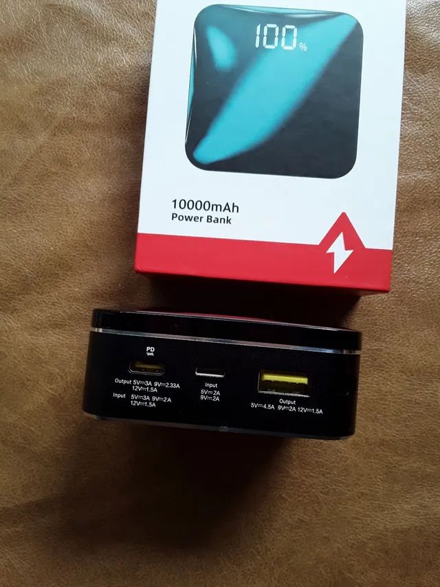 Carregador portátil PD para celular 