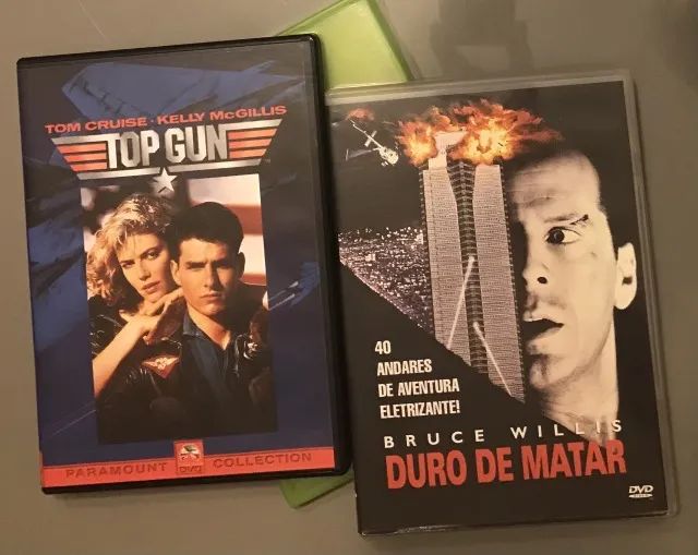 Top Gun / Duro de Matar 1 e 2