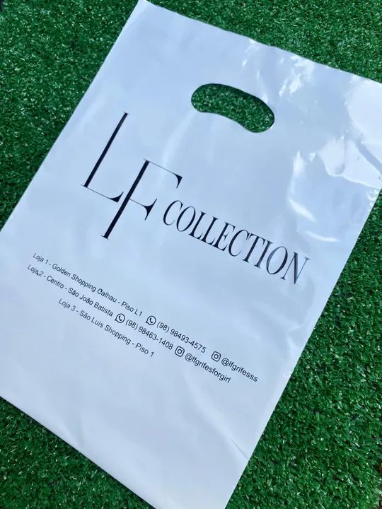 SACOLAS PLÁSTICAS PERSONALIZADAS 