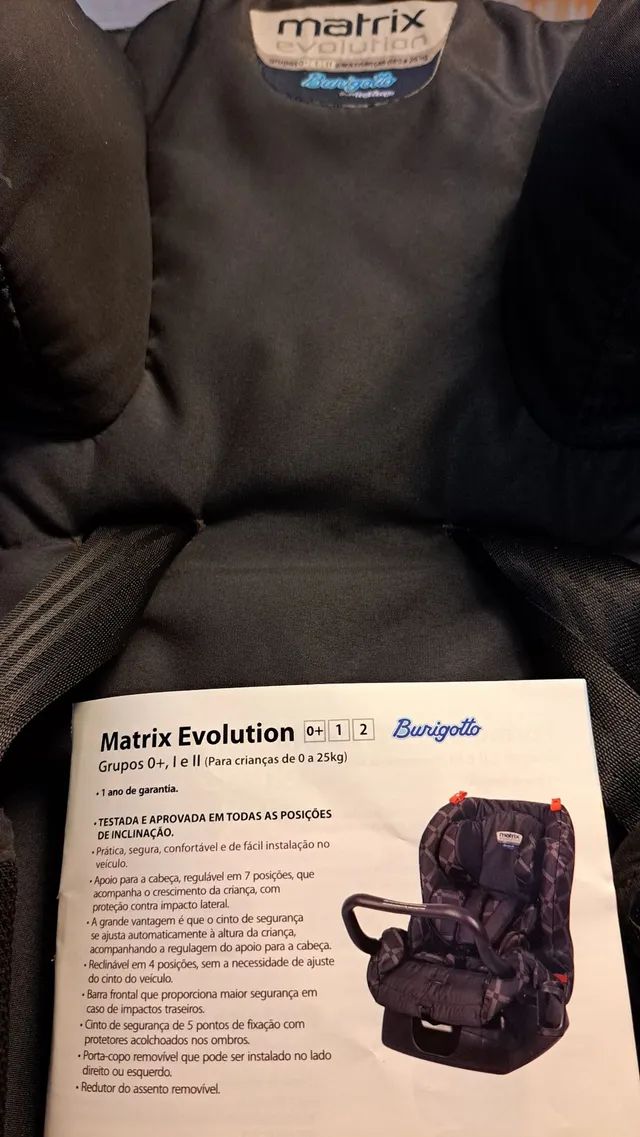 Cadeirinha Burigotto Matrix Evolution - Foto 3
