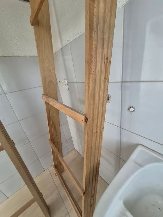 Portal de madeira montados (60cm) de 13 cm de largura *Frete - Foto 3