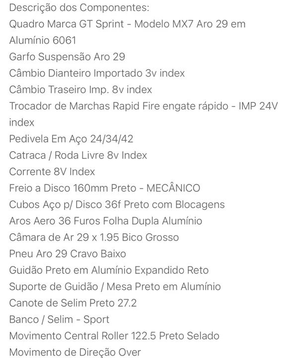 Bike GTS Aro 29 17? - Foto 2