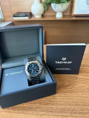 Rel gio TAG Heuer F1 Chrono Blue CAZ101k Acess rios Calhau