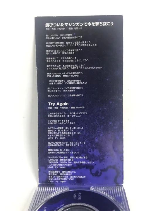 CD WANDS - Sabitsuita Machine Gun De Ima Wo Uchi Nukou - Foto 3