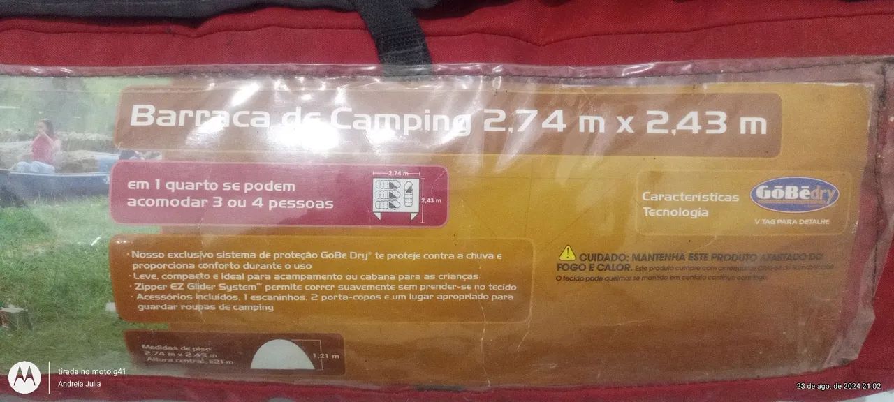 Barraca de acampar ozark trail  - Foto 2