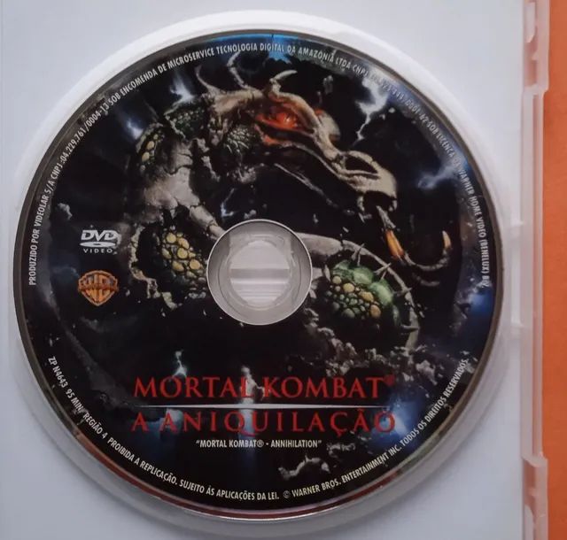Dvd Mortal Kombat - A Aniquilação  - Foto 3
