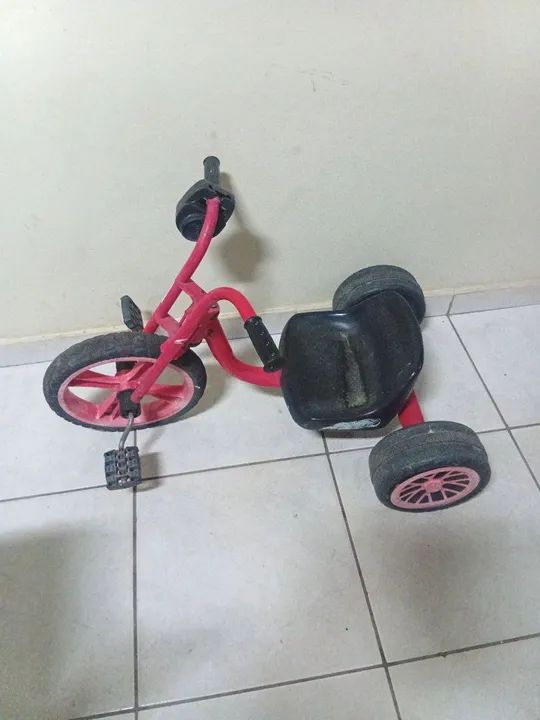 Tricycle infantil antigo - Foto 5