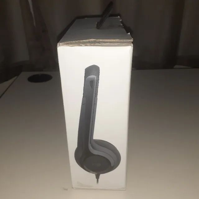 Headset com fio USB Logitech H390 - Preto - Foto 3