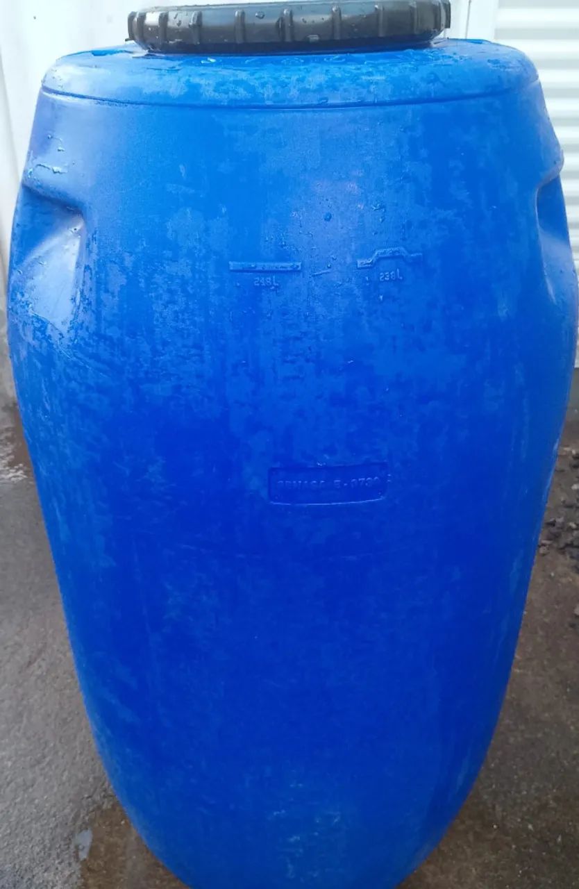 Tambor Bombona Reforçado 238 Litros com Tampa - Foto 2