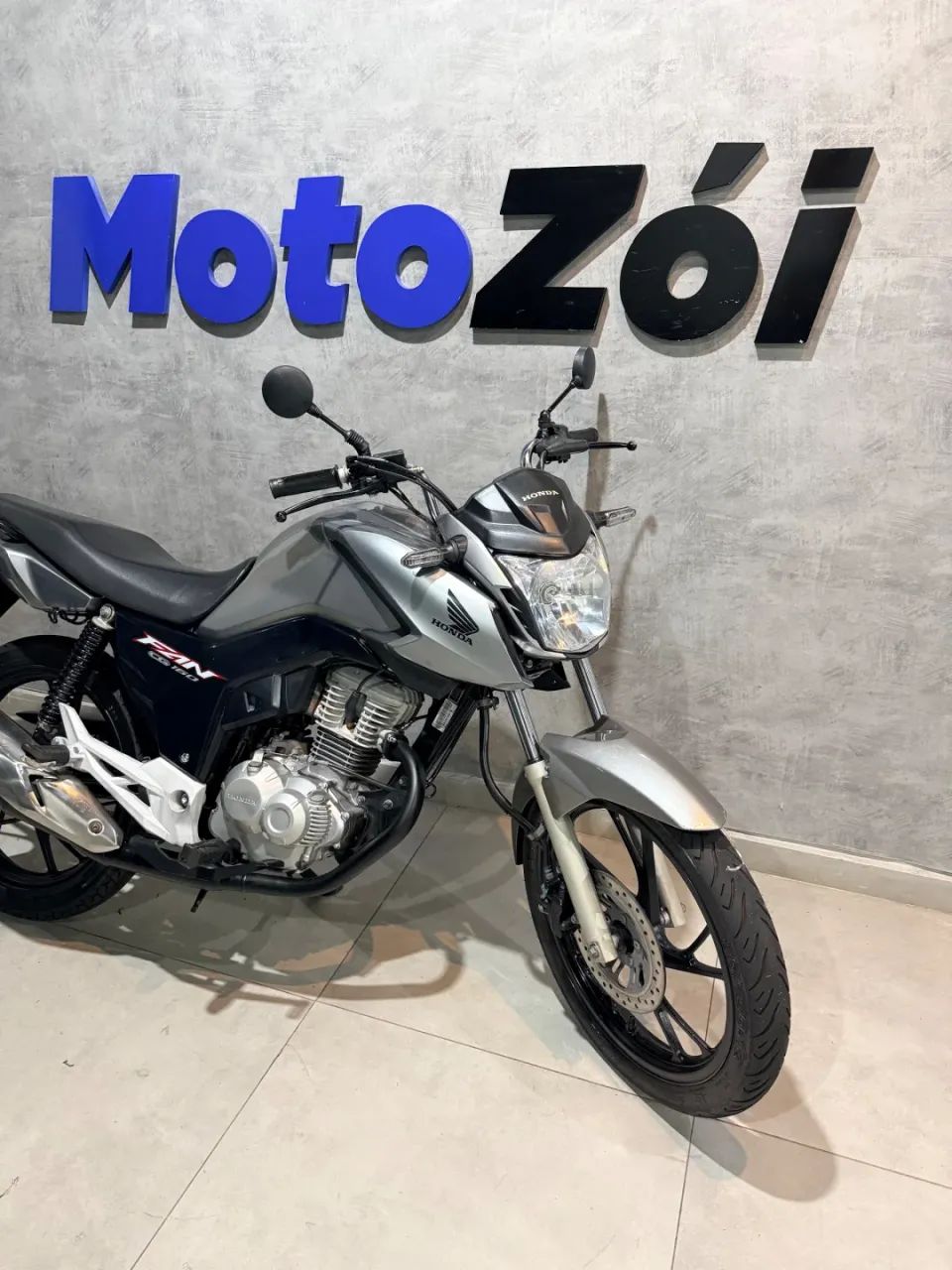 HONDA CG 160 FAN CINZA 2023 - Foto 2