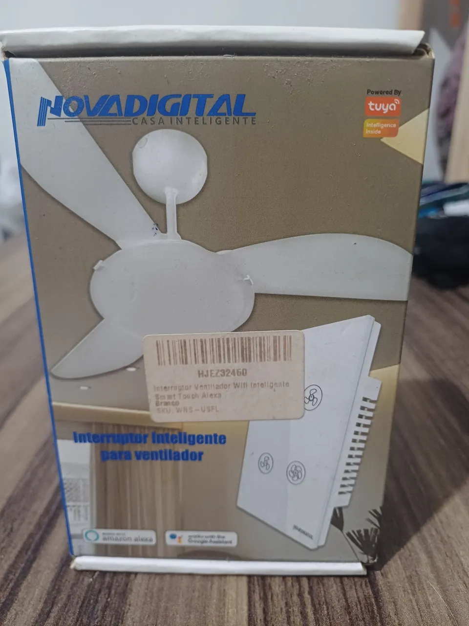 Interruptor Inteligente para Ventilador Wifi Alexa/Google - NOVO