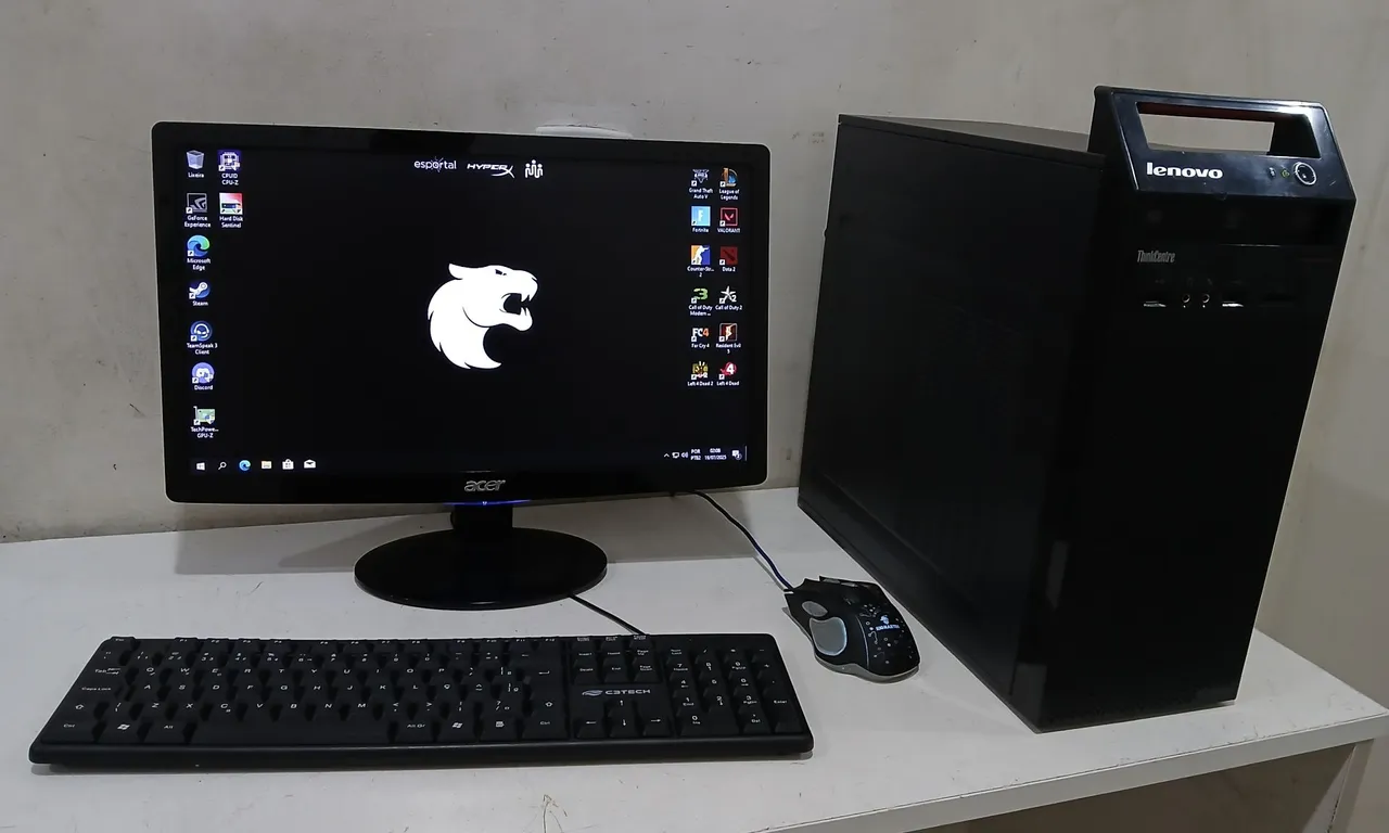 PC Gamer Completo i3 4130 + GT 610 2GB + 8GB DDR3 + HD 500GB ENTREGO