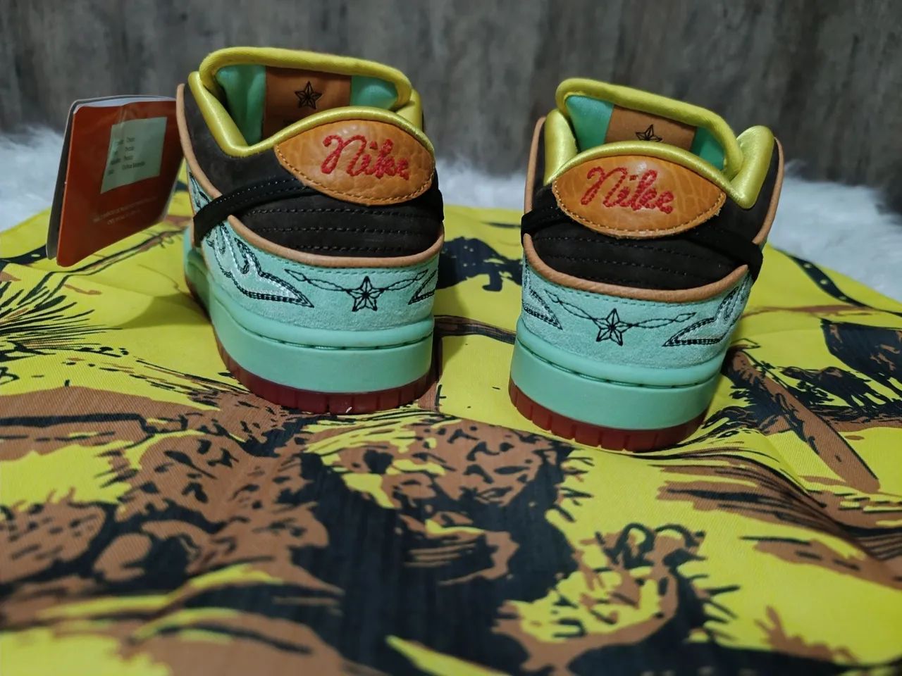 Nike SB Dunk Low QS BHM Rodeo - Foto 3
