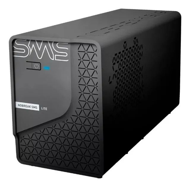 Nobreak 600va 115v Sms Lite 29202 Entrada Bivolt E Saída 115v Novo Loja Coimbra  - Foto 5