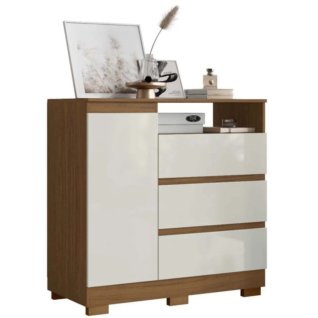 Cômoda Moderna com Gavetas - Design Elegante!! Tt72 - Foto 3