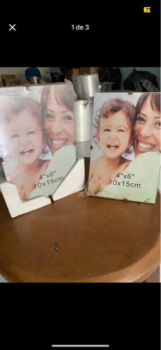Porta retrato perfeito para lembrancinha R$ 1,00 a unidade 