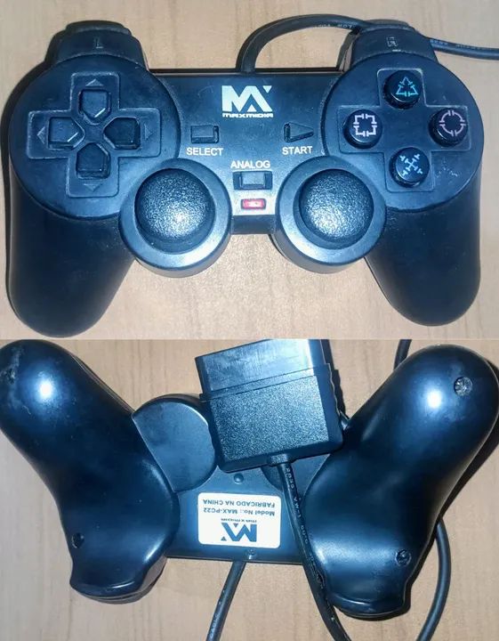 Kit Controles DualShock 2 PS2 Original Usado - Foto 2