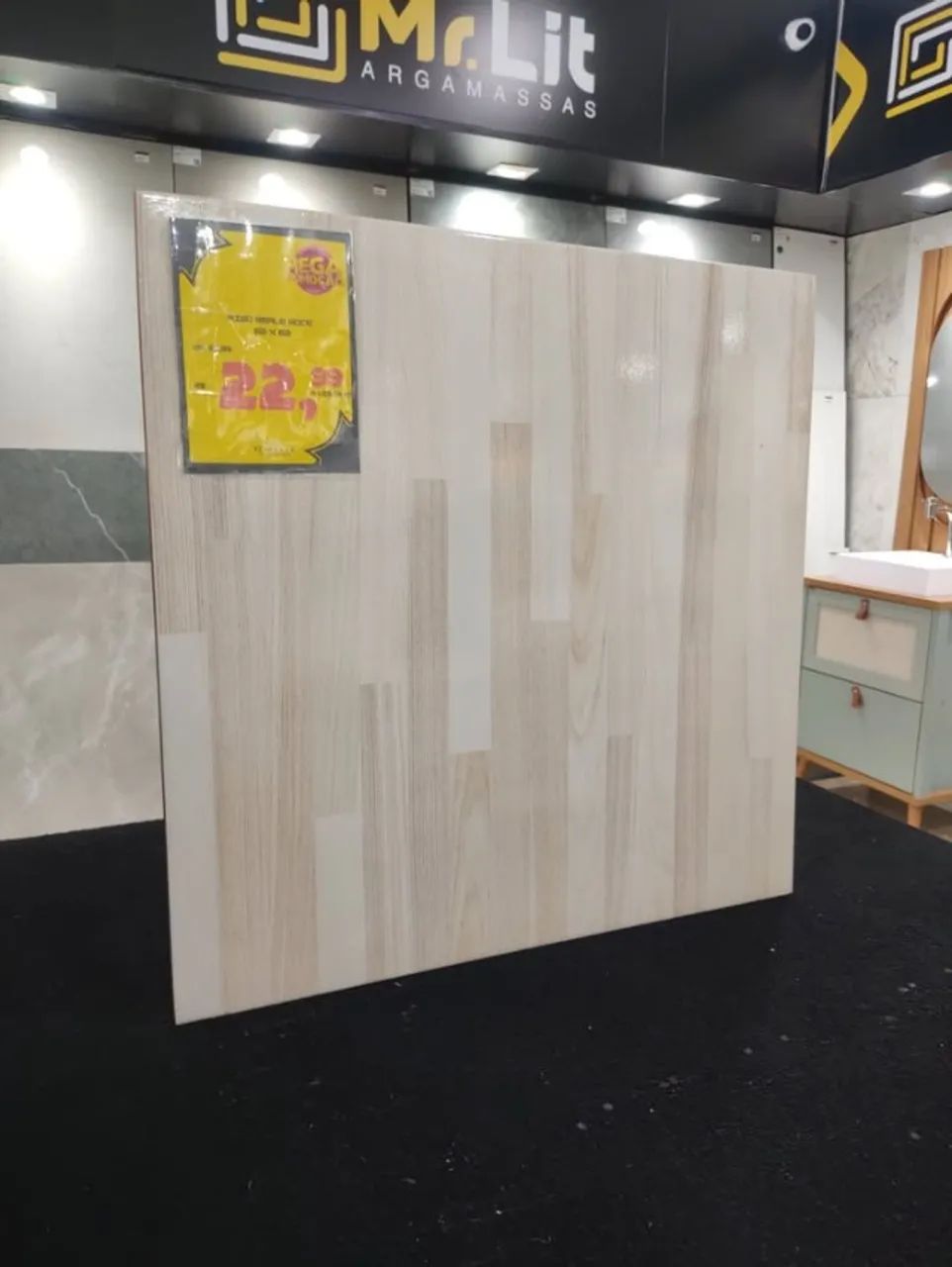 Piso Cerâmico Reale Noce  R$: 22,99mt² ( Falar com Jéssica ) - Foto 3