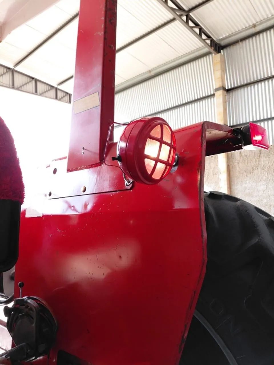 Massey Ferguson 290 ano 1987 trator muito conservado com conjunto frontal tatu sem detalhe - Foto 5